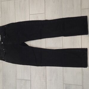 Levis 514 Men's Size 34x32 Black Straight Fit Stretch Jeans